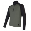 Mikina pánská SENSOR THERMO zip olivová/černá XXL