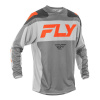 FLY RACING dres F-16, FLY RACING - USA 2025 (šedá/oranžová) - M