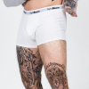 GymBeam Pánske boxerky Essentials 3Pack White IBA XL (VÝPREDAJ)