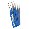 Humbrol sada trojuholníkových štetcov z kuních vlasov pre detaily, veľkosť 00/0/1/2 (HUMBROL AG4304 TRIANGLE HANDLE DETAIL BRUSH PACK 00,0,1,2)