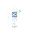 UFI Palivový filter 31.013.00
