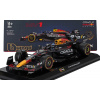 RED BULL | F1 RB20 TEAM ORACLE RED BULL RACING N 1 WORLD CHAMPION SEASON 2024 MAX VERSTAPPEN - WITH PILOT AND SHOWCASE | BLUE YELLOW RED