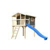 Detské ihrisko KARIBU BENJAMIN 91207 tm. sivé LG2411 - áno - nie - unisex - áno - nie - 4ks - 1ks - od 6 rokov - KARIBU HOLZTECHNIK - 2,44m - drevo - Detské drevené domčeky - terragrau - 3,25m - 1,98m