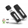 Mini digitálny audio USB záznamník s 4GB pamäťou