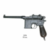 Replika pištole Mauser 1898 - čierna-hnedá