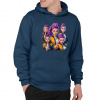 Rumi - pre fanúšikov Rumi Huntrix Kpop Demon Hunters - pánska mikina s potlačou - Tričkový | XXL | Navy | Mikina s kapucňou - pánska
