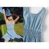 Dievčenské šaty - Zara šaty Veľkosť 164 (Zara denim šaty s elastickým povrchom 164)