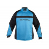 Brankářský florbalový dres EXEL TORNADO GOALIE JERSEY black/blue XS