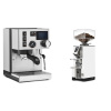 Rancilio Silvia BC PID + Eureka Mignon Libra, CR white