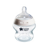 Tommee Tippee Natural Start Samosterilizačná Dojčenská Fľaša s ANTI-COLIC cumlíkom Pomalý Prietok 150 ml 0m+
