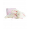 Doudou Darčeková sada - Plyšový zajačik pink 30 cm