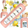 Fľaša Vilde 1000 ml ružová