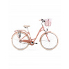 Mestsky bicykel - Romet Art Deco Eco City Bike Pink Mat 18 m (Romet Art Deco Eco City Bike Pink Mat 18 m)