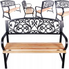 Záhradná lavica, lavička - Park Garden Lavic s operadlom 120x56x87 (Park Garden Lavic s operadlom 120x56x87)