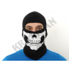 Kukla elastická SKULL Typ A - čierna