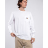 Carhartt WIP L/S Pocket T-Shirt White L