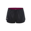 Craft Pro Hypervent Split Shorts šortky dámské Barva: černá s růžovou, Velikost: L