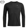 Tričko ORTOVOX 185 Rock'n'wool Long Sleeve black raven XL 25/26 - Odosielame do 24 hodín