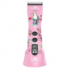 Kenchii Flash 5 Pink Cordless Clipper - profesionálny akumulátorový strihací strojček, 5 rýchlostí s nastaviteľnou čepeľou