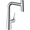 HANSGROHE Metris Select M71 páková drezová batéria s vyťažiteľným výtokom, 1jet, výška výtoku 238 mm, chróm, 14857000