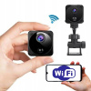 Mini špionážna kamera SMART detekcia skrytá kamera Malá WIFI 4K + držiak