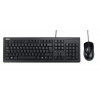 ASUS U2000 Copilot version - drôtová klávesnica a myš, čierna, CZ/SK 90-XB1000KM001R0-