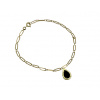 Šperky VIA Náramok s ónyxom - VIA20257
