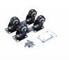 Extol Premium Extol kolieska pre plastový box L, 4 kusy, 8856076