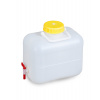 Plastový kanister s vypúšťacím kohútom, 10 l