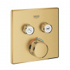 Grohe Grohtherm SmartControl Termostatická batéria pod omietku s 2 ventilmi, kefovaný Cool Sunrise 29124GN0-GR