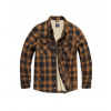 Vintage Industries flanelová bunda CRAFT HEAVYWEIGHT SHERPA - YELLOW CHECK, XL
