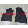 Fiat FIORINO 2/08- gumové koberce čierne 2ks 2 sedadlá