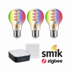 PAULMANN Štartovacia sada Smart Home Zigbee 3.0 LED žiarovka Gateway + Filame