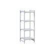 Systém zásuvných plastových regálov PREMIUM ,š x h police 600 x 600 mm