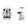 ECM Mechanika VI Slim + Rocket Espresso FAUSTINO 3.1, white