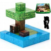 MAGNETICKÉ KOCKY MINECRAFT KOCKY 38 KOCIEK + 1 FIGÚRKA
