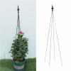 Kovová podpora na kvety, záhradná pergola, 150 cm