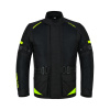 W-tec Detská rastúca moto bunda Pinapoco (Barva: černá-fluo, Velikost: XXL/3XL)