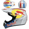 Motokrosová helma RedBull bílá