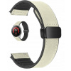 BIELY MAGNETICKÝ REMIENOK 20 MM NA HODINKY SAMSUNG AMAZFIT GARMIN