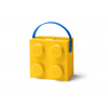 LEGO Storage LEGO box na desiatu s rukoväťou 165x165x117 mm - žltý