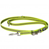 Julius K9 Color & Grey Supergrip Leash 2x220cm - odnímateľné vodítko pre psa, protišmykové - Neónová žltá