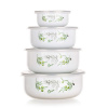 Banquet 8-dielna súprava smaltovaných misiek Olives 10x4,7 cm, 14x6,1cm, 16x6,8cm, 18x7,5cm