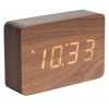 Designový LED budík - hodiny 5653DW Karlsson 15cm