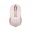 Logitech Signature M650/Kancelárska/Optická/Pre pravákov/4 000 DPI/USB+BT/Ružová 910-006254