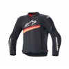 ALPINESTARS bunda T-GP PLUS R 4 AIRFLOW, ALPINESTARS (černá/červená fluo, vel. L)