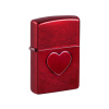Zippo 66075 Stamped Heart Design