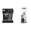Ascaso Steel DUO PID, Black&Wood + Eureka Atom Specialty 75, chrome