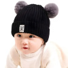 Detská čiapka LO-21584 - Čierna HR21584