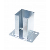 Pätka stĺpika bránová 100x100 na skrutkovanie
